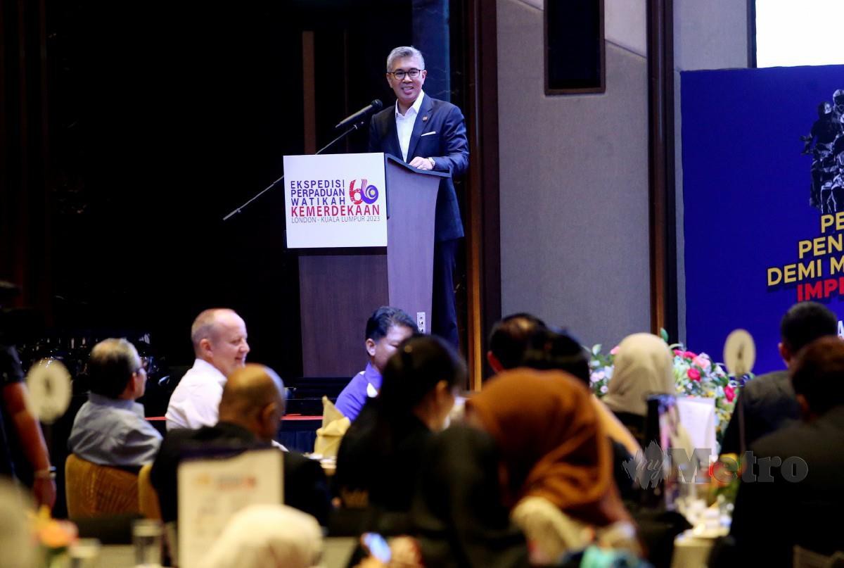 Menteri  Pelaburan, Perdagangan dan Industri, Tengku Datuk Seri Zafrul Abdul Aziz. - FOTO NSTP