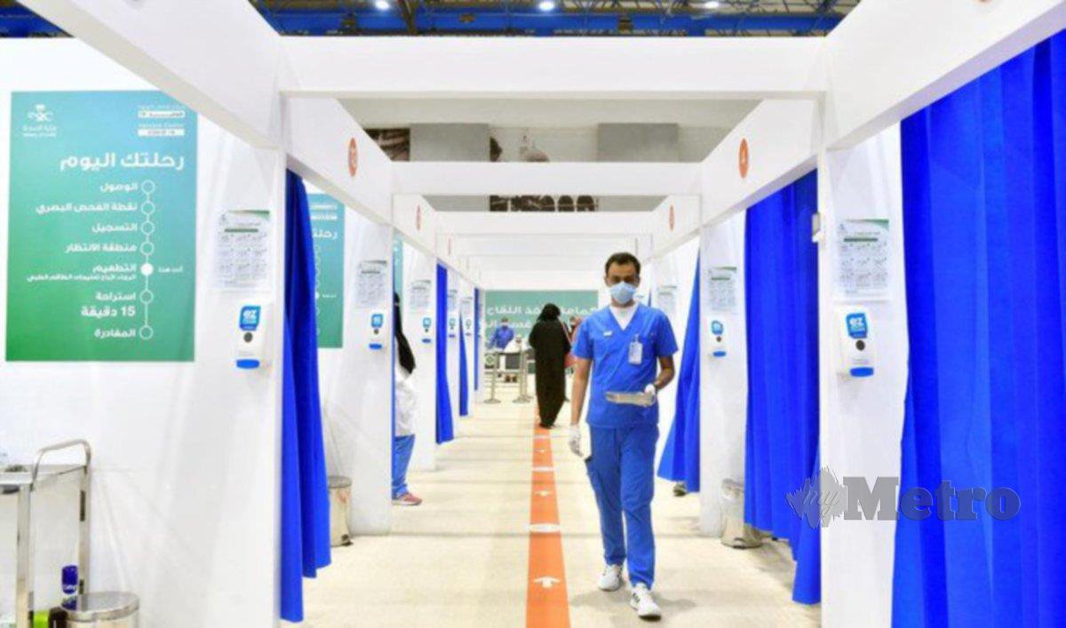 Arab Saudi mula beri pampasan kepada keluarga kakitangan kesihatan yang meninggal dunia akibat Covid-19. - FOTO Agensi