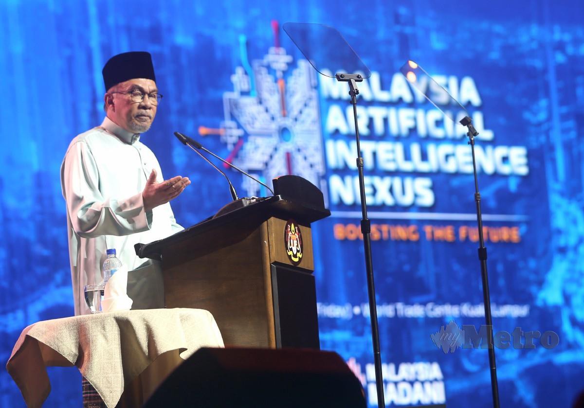 Datuk Seri Anwar Ibrahim. FOTO MOHAMAD SHAHRIL BADRI SAALI