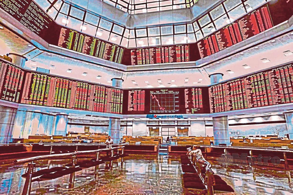PASARAN saham Bursa Malaysia. FOTO arkib NSTP