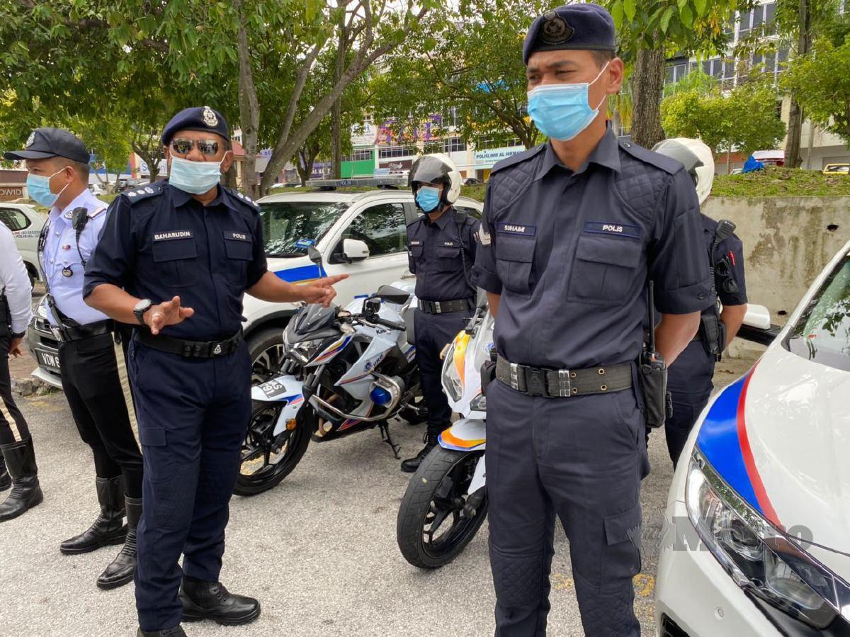 Polis Shah Alam Ketatkan Pemeriksaan Selepas Jam 10 Malam