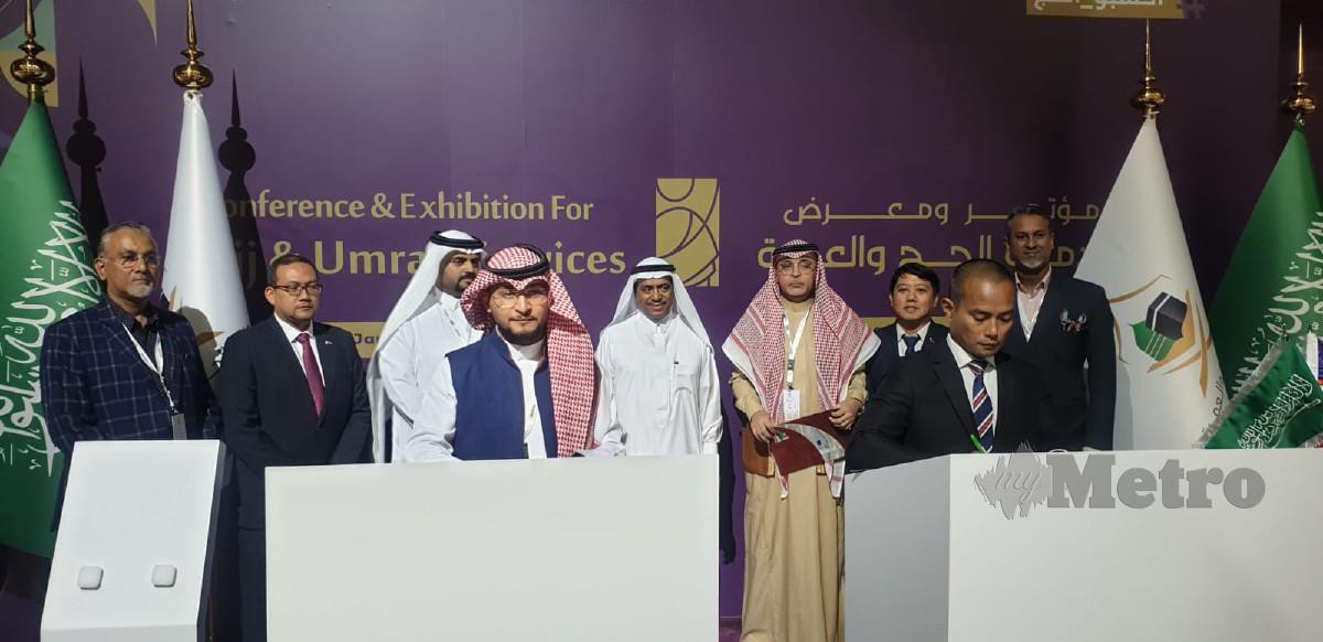 MAJLIS menandatangani perjanjian antara Mrasi Almamoura Group dengan Syed Food Industry dan Fario Holdings di Arab Saudi.