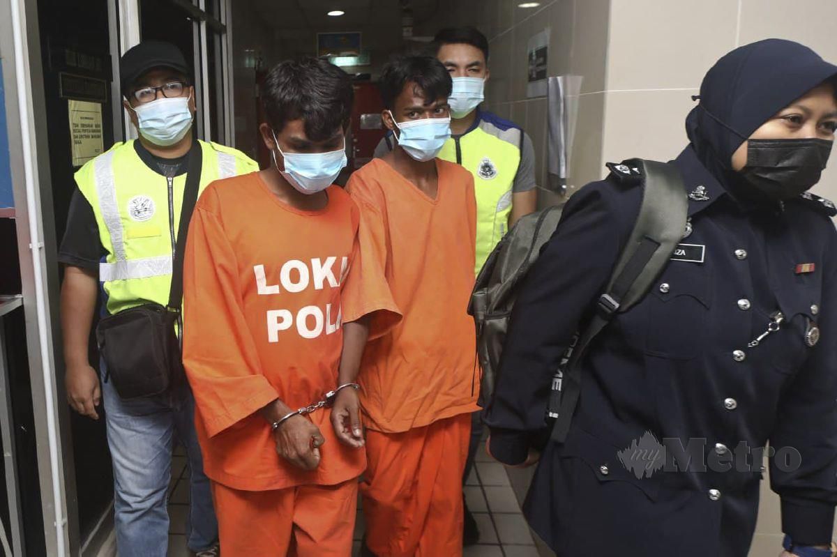 PENANGGUHAN itu dibuat susulan dua tertuduh tidak memahami Bahasa Melayu dan menetapkan 3 Disember depan untuk pertuduhan dibacakan semula dengan kehadiran jurubahasa Myanmar.  FOTO Ghazali Kori