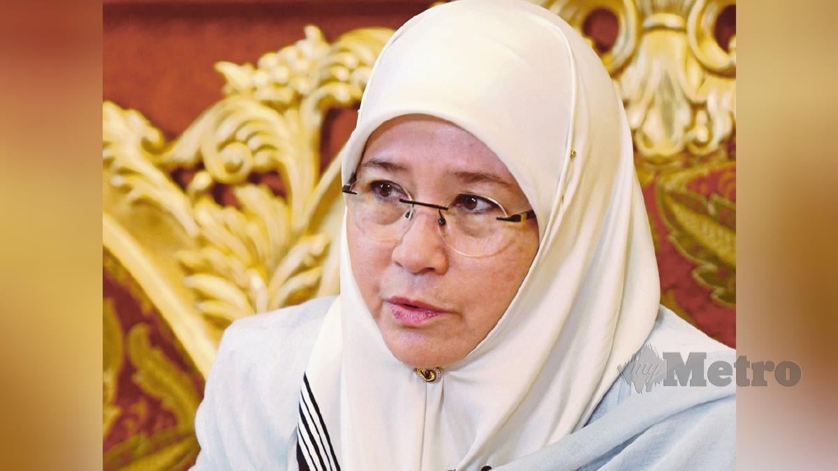 RAJA Permaisuri Agong Tunku Azizah Aminah Maimunah Iskandariah. FOTO arkib NSTP