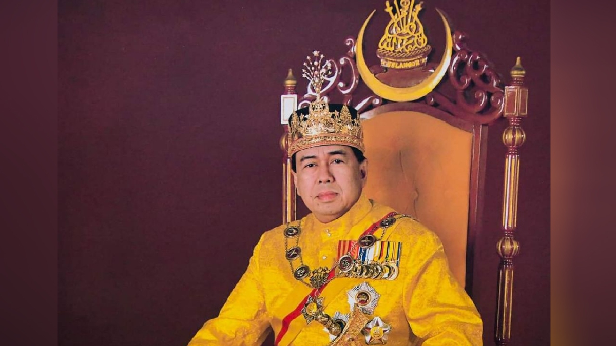 SULTAN Selangor, Sultan Sharafuddin Idris Shah Alhaj terkesan dan simpati dengan keadaan rakyat hari ini. FOTO ihsan Selangor Royal Office