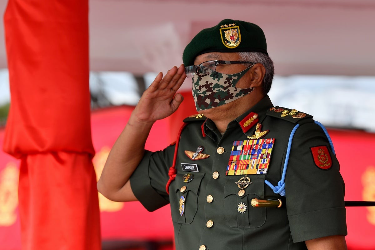PANGLIMA Tentera Darat Tan Sri Zamrose Mohd Zain. FOTO Bernama