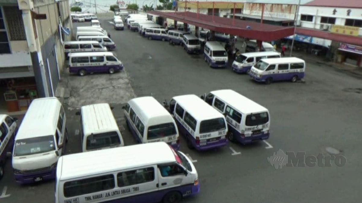 BAS henti-henti dan pengangkutan awam dibenarkan beroperasi di Sabah. FOTO Hazsyah Rahman