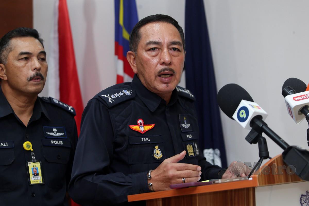 Ketua Polis Kelantan, Datuk Muhamad Zaki Harun . FOTO NIK ABDULLAH NIK OMAR