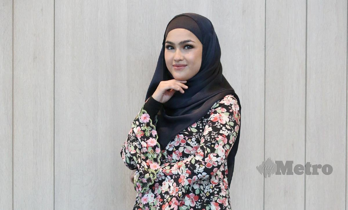 ELFIRA Loy di Majlis Kempen Anti Buli Siber oleh Himaya Premium Hijab Medical Mask yang diadakan di Hotel Hilton Kuala Lumpur. FOTO Eizairi Shamsudin