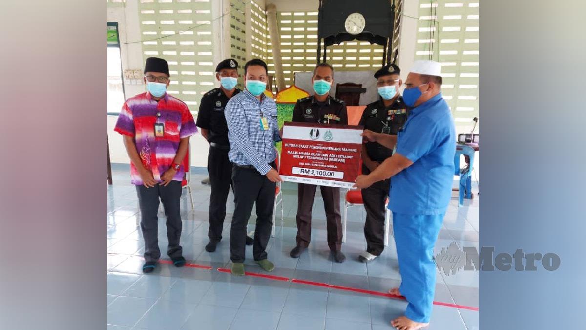 Penghuni Penjara Marang Tunai Zakat Fitrah