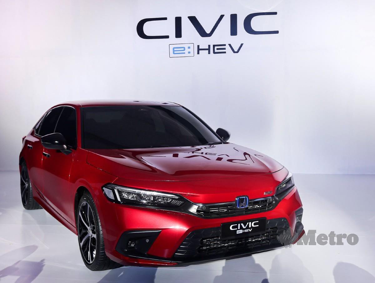Honda Civic e:HEV RS baharu. - FOTO NSTP