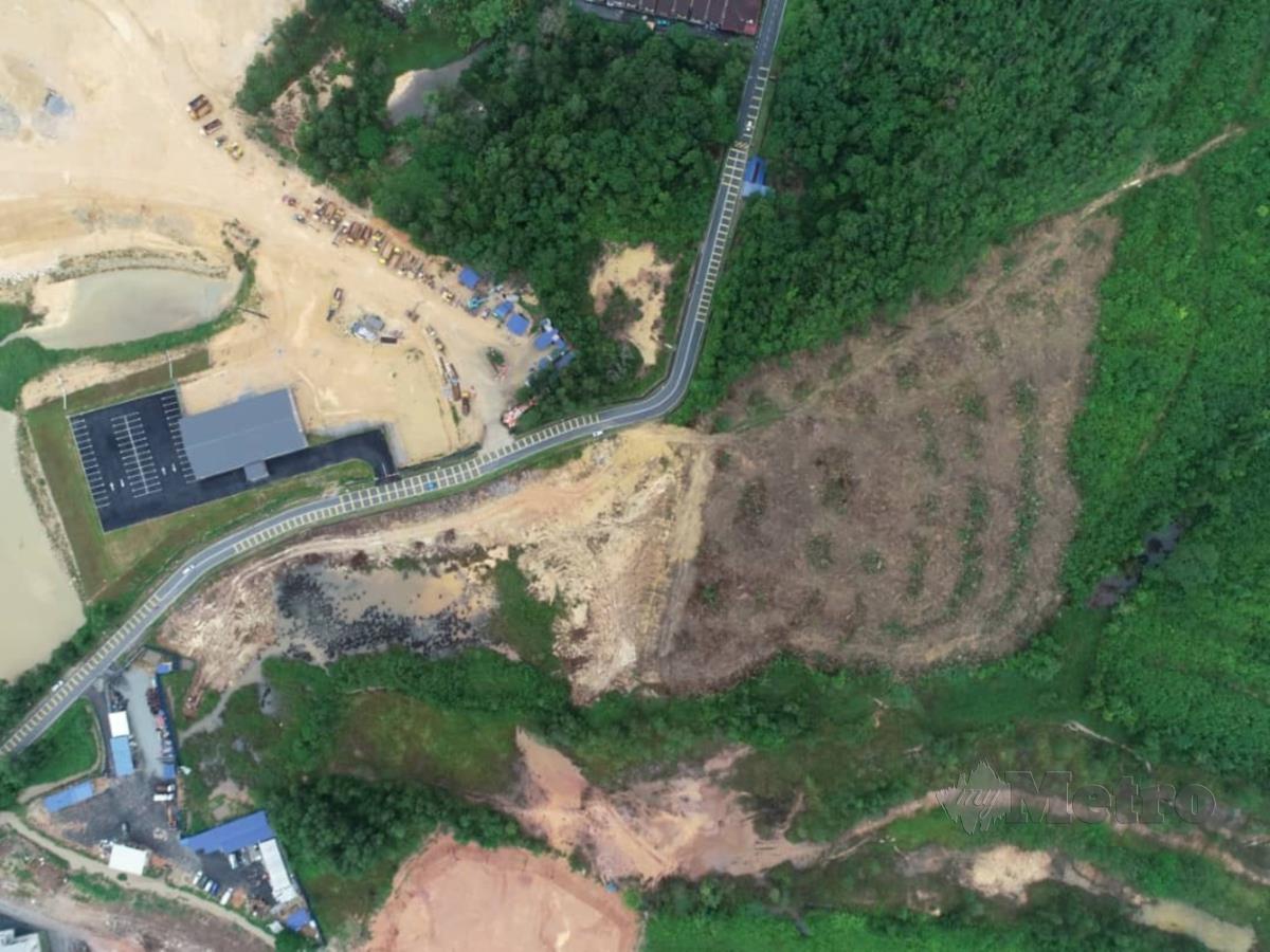 KAWASAN seluas 2.7 hektar di Mantau yang akan menempatkan Kompleks Islam As Sofa Mantau.