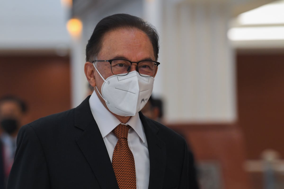 DATUK Seri Anwar Ibrahim. FOTO Bernama