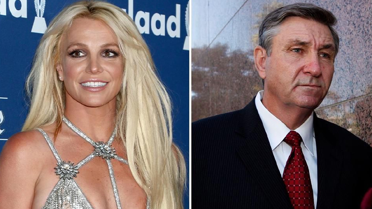FOTO Britney (kiri) dan bapanya, Jamie Spears.