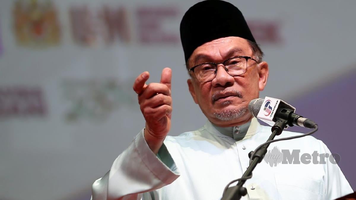 DATUK Seri Anwar Ibrahim. FOTO arkib NSTP 