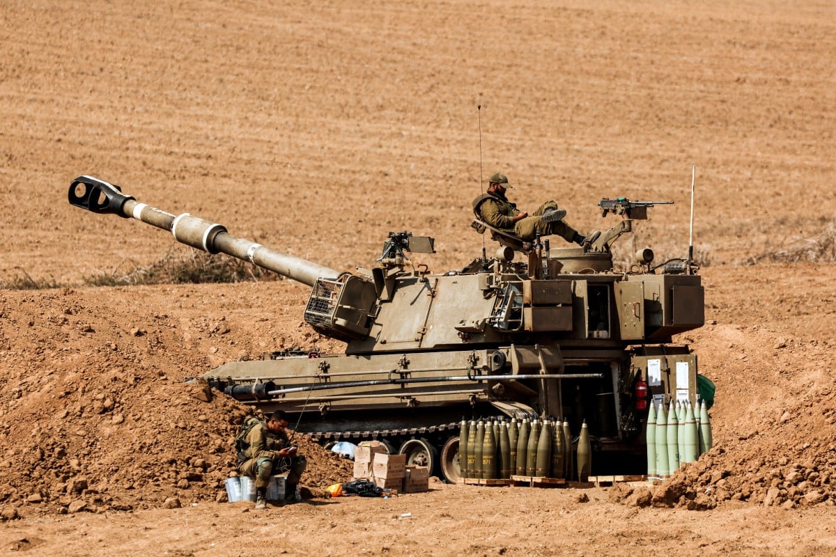 Tentera Israel di sempadan Gaza. - FOTO Reuters