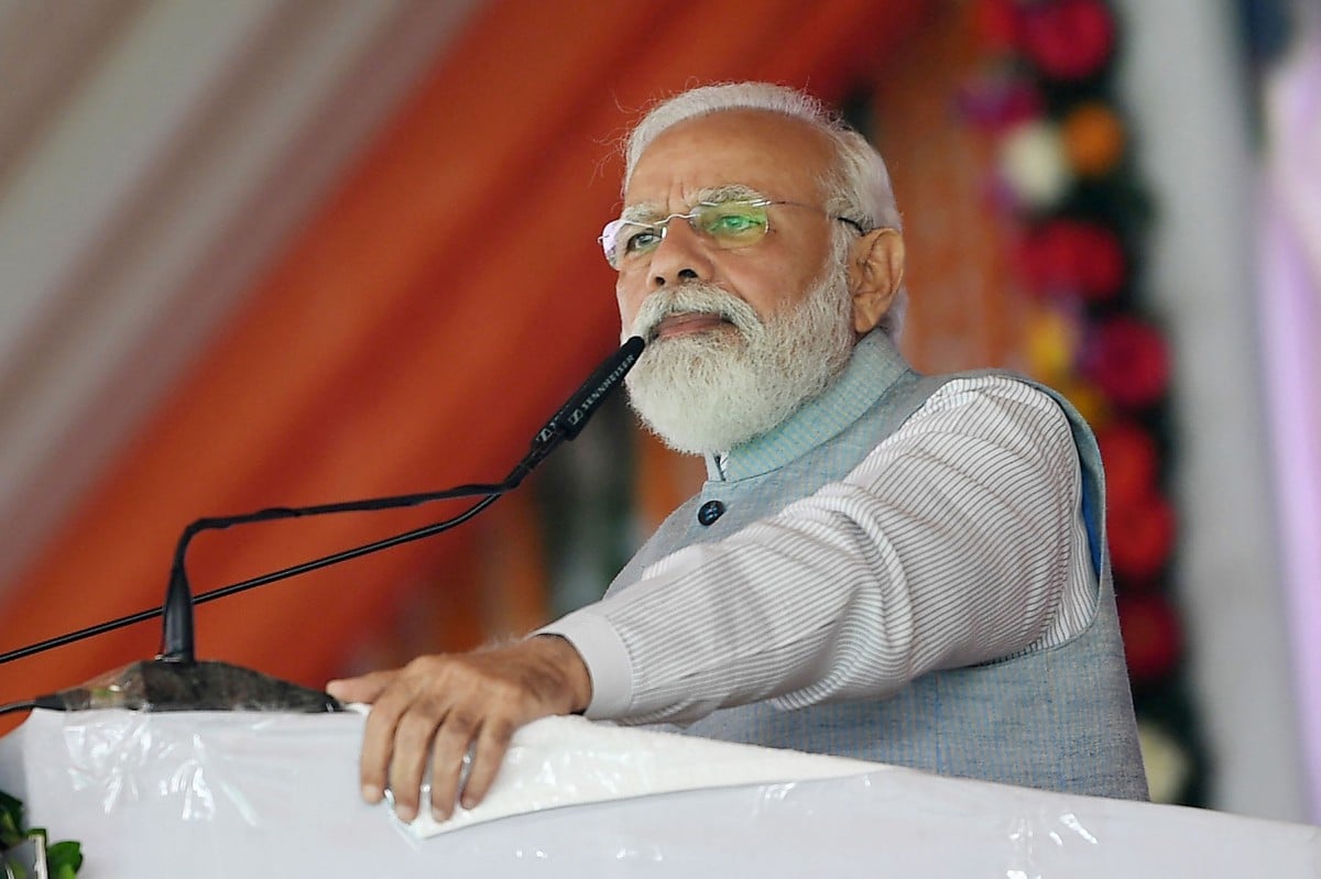 Perdana Menteri India, Narendra Modi. - FOTO AFP