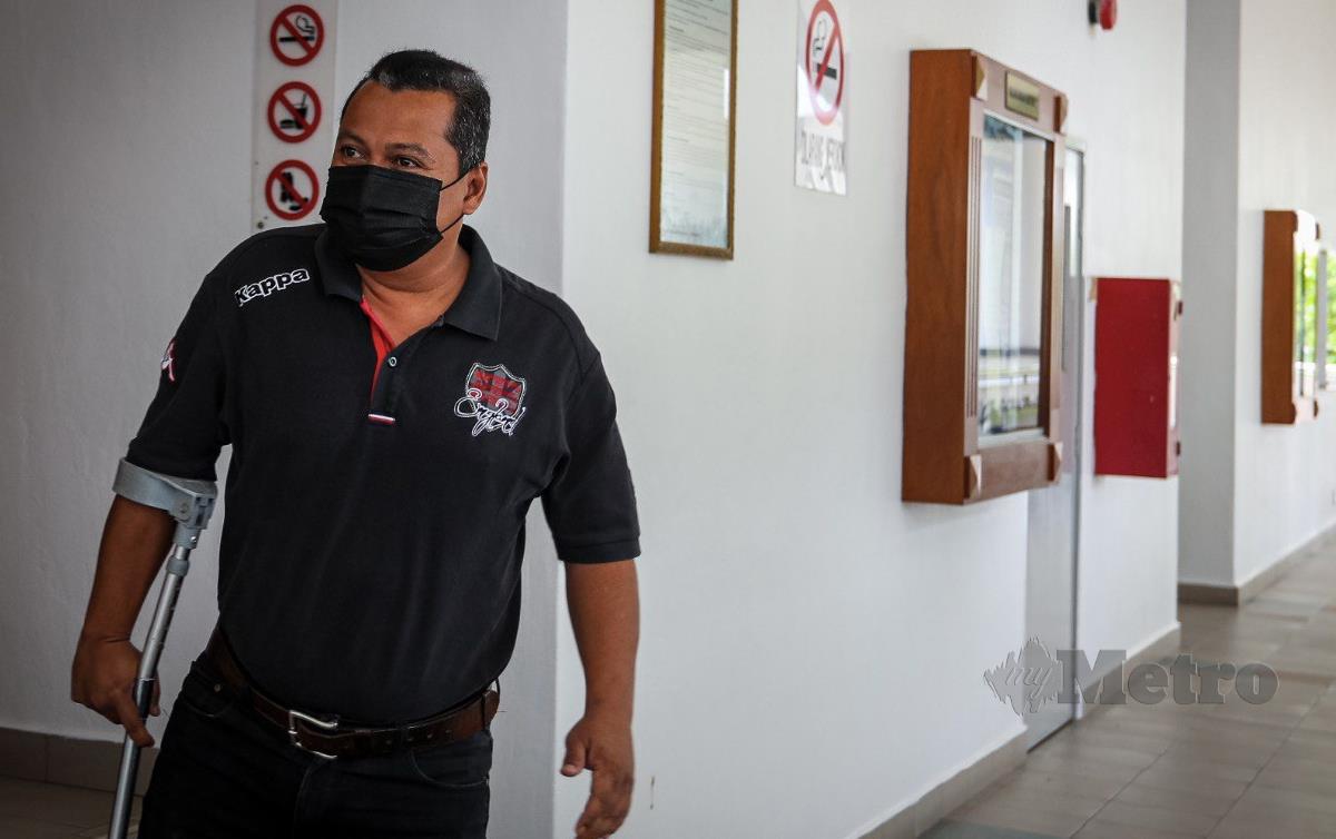 ERWAN dikenakan denda RM10,000 oleh Mahkamah Seksyen Alor Setar selepas mengaku bersalah. FOTO Luqman Hakim Zubir