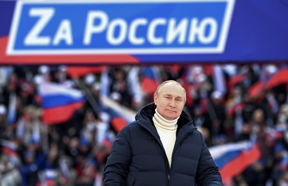 Presiden Rusia, Vladimir Putin. - FOTO EPA