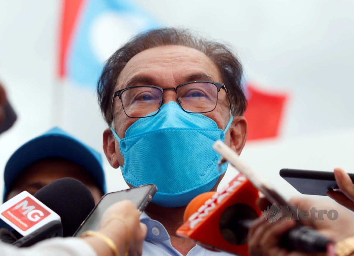 DATUK Seri Anwar Ibrahim. FOTO arkib NSTP