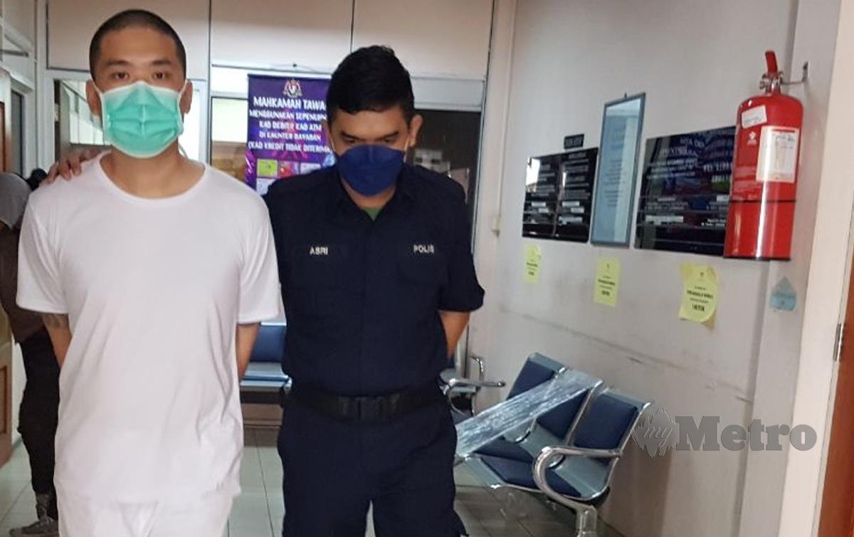 LUN Chung dihukum gantung sampai mati selepas didapati bersalah atas kesalahan mengedar dadah jenis Methamphetamine seberat seberat 3404.2 gram tiga tahun lalu. FOTO Abdul Rahemang Taiming
