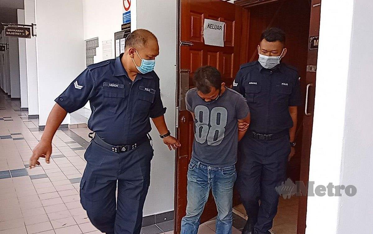 ARMAN didenda RM3,000 selepas mengaku bersalah menyembunyikan wang milik orang lain di dalam akaun CIMB Bank miliknya, dua tahun lalu. FOTO Meor Riduwan Meor Ahmad