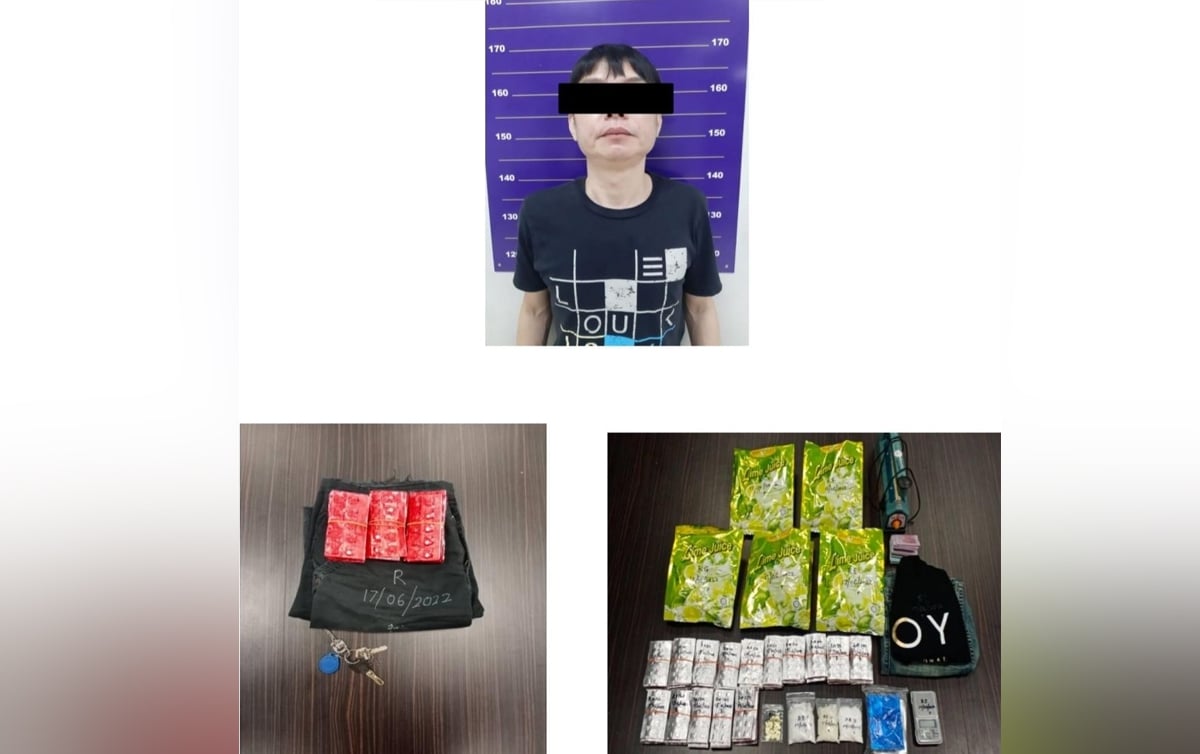 ANTARA pelbagai jenis dadah yang dirampas dalam serbuan tangkapan terhadap seorang lelaki di sebuah rumah di Segambut, Kuala Lumpur, Jumaat lalu.