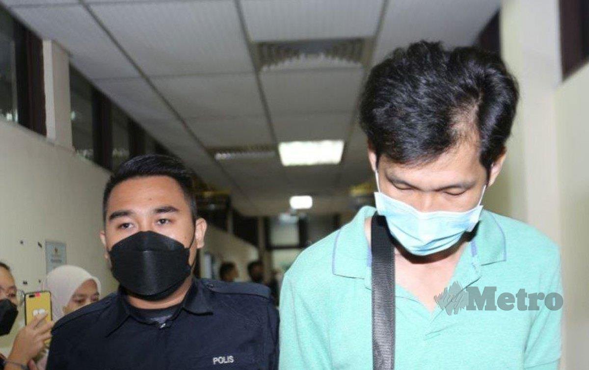 FOOH Poh Yaw didenda RM3,000 oleh Mahkamah Sesyen Ipoh hari ini selepas mengaku bersalah. FOTO L Manimaran
