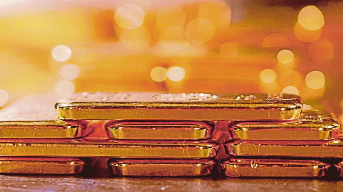 GAMBAR Hiasan. Bar emas seberat 1 kg di Munich, Germany. FOTO Agensi