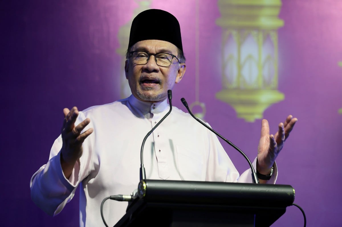 DATUK Seri Anwar Ibrahim. FOTO BERNAMA