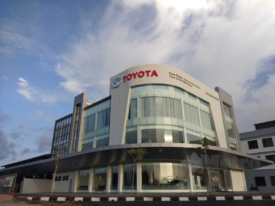 PUSAT 4S terbaharu Toyota di Muar, Johor.