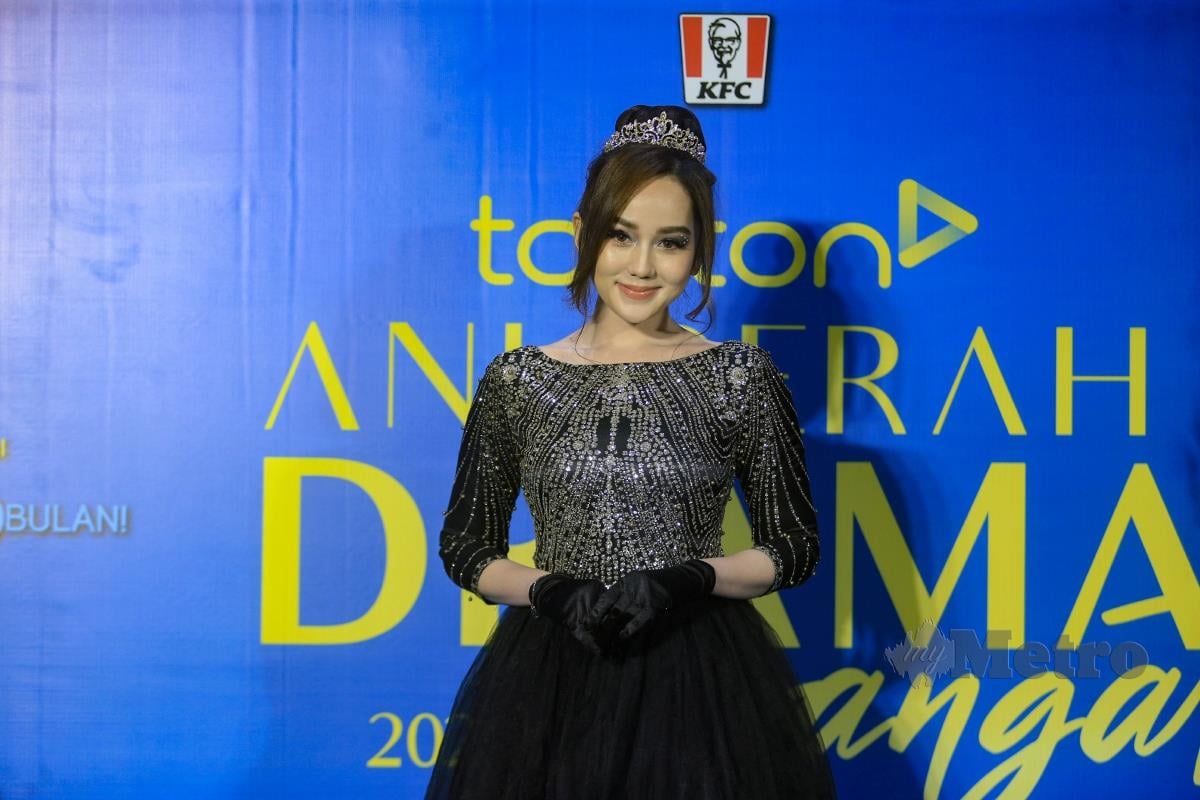 SOPHIA Albarakbah pada program tonton Anugerah Drama Sangat 2023 di PICC. FOTO Genes Gulitah 