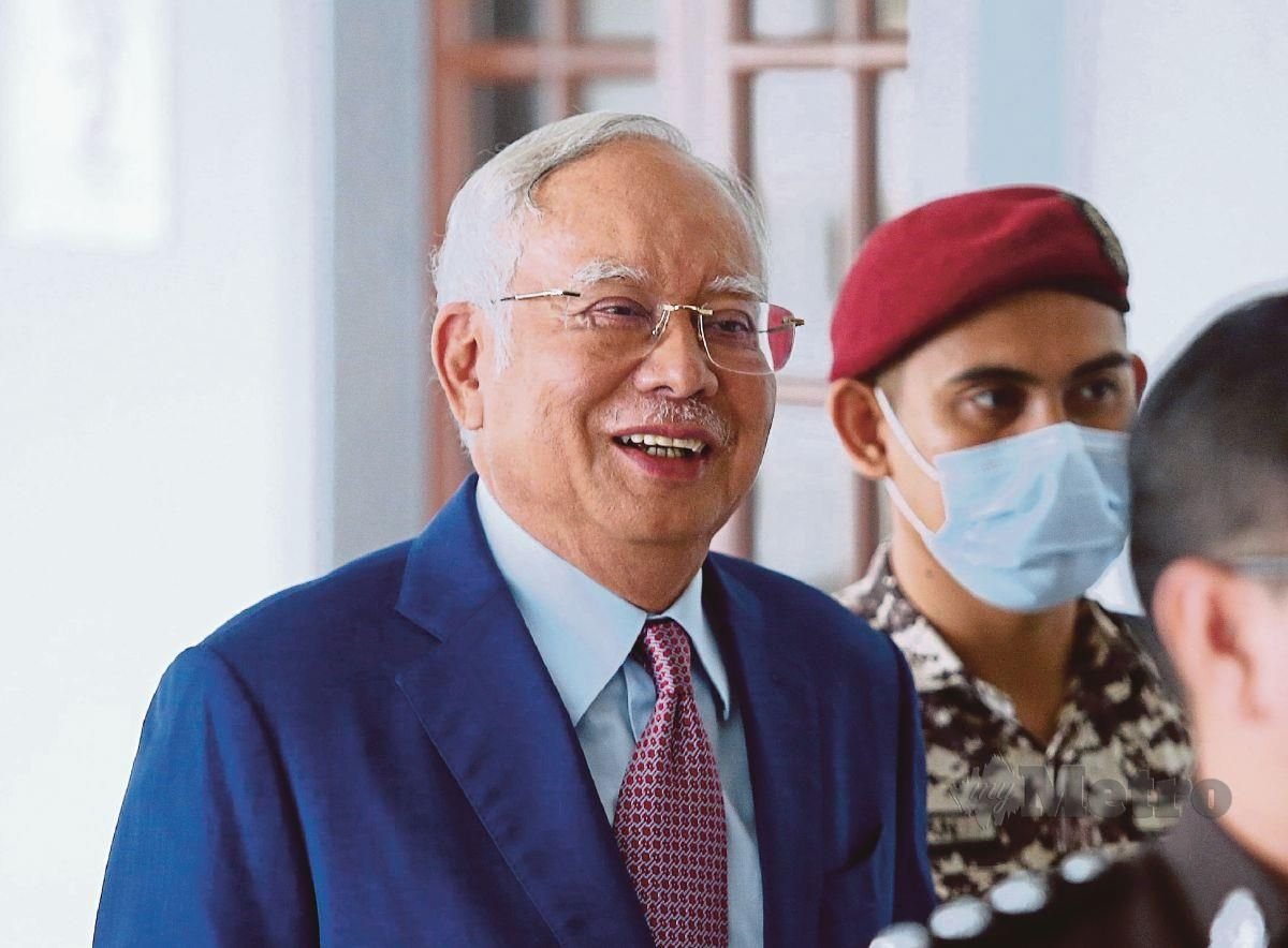 DATUK Seri Najib Razak hadir. FOTO Arkib NSTP 