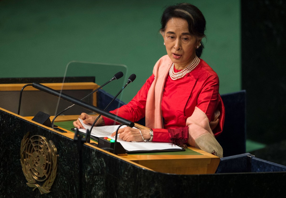 Aung San Suu Kyi. - FOTO AFP