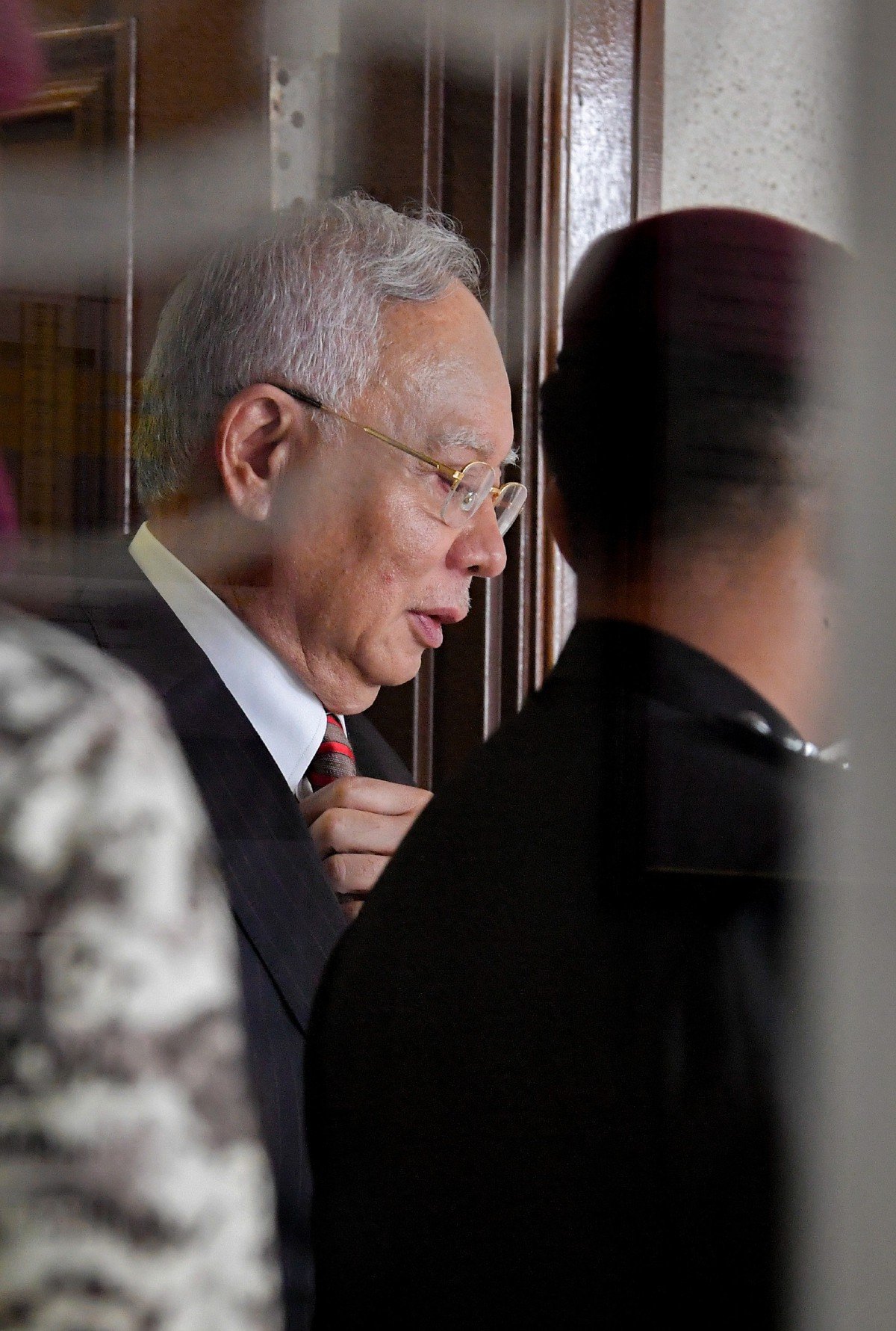 Bekas Perdana Menteri Datuk Seri Najib Razak hadir bagi sambung perbicaraan kes 1Malaysia Development Berhad (1MBD) di Mahkamah Tinggi hari ini. FOTO BERNAMA