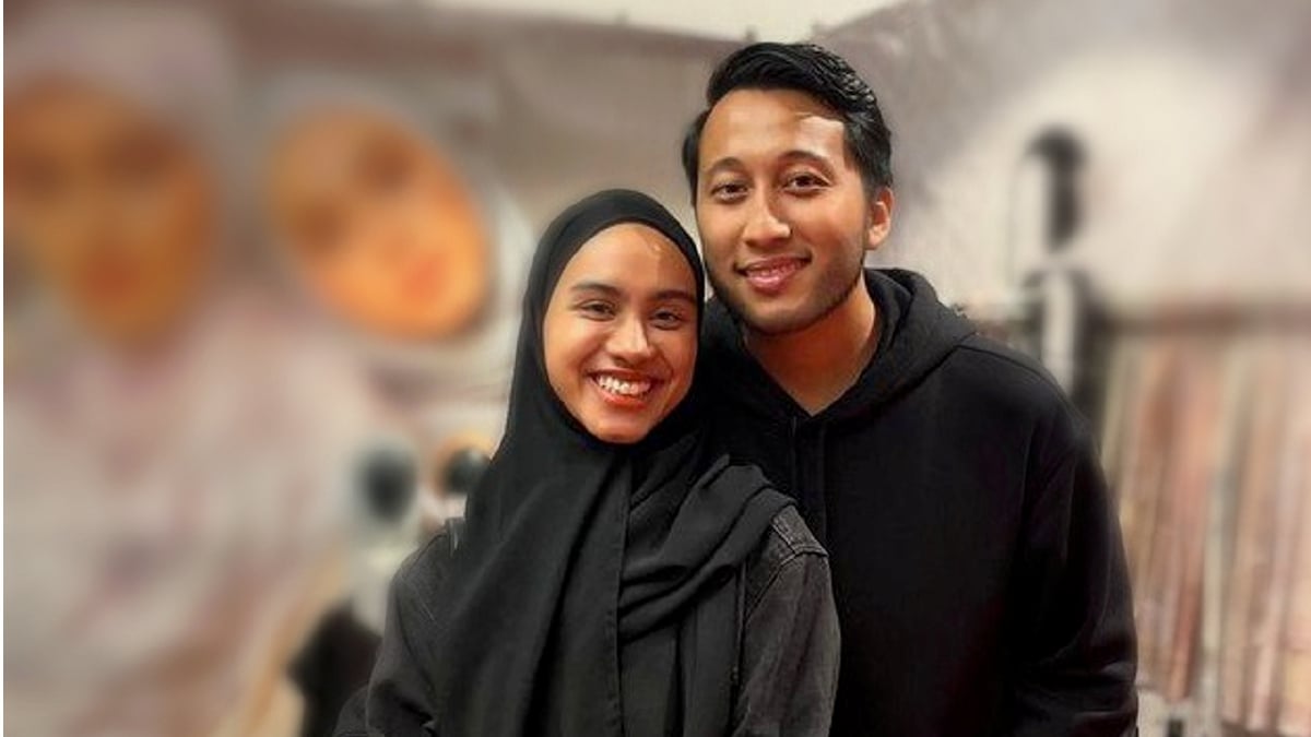 Aisyah Hijanah bersama Alif Teega