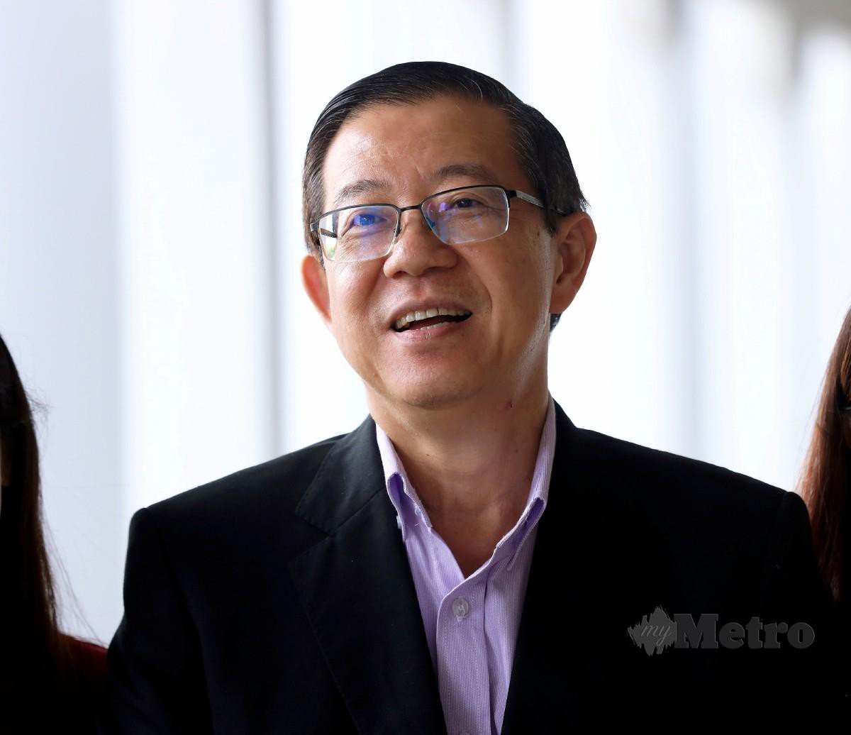 Bekas Ketua Menteri Pulau Pinang, Lim Guan Eng hadir ke Mahkamah Sesyen Kuala Lumpur. FOTO NUR IQBAL SYAKIR MOHD SALLEH