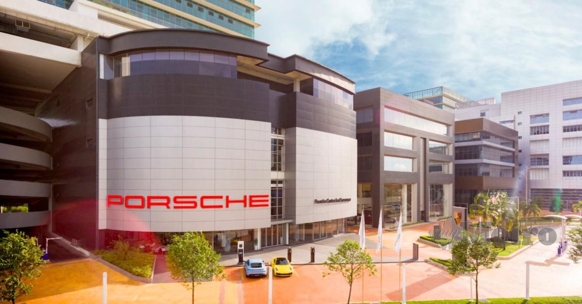 RUANG pameran Porsche di Kuala Lumpur.