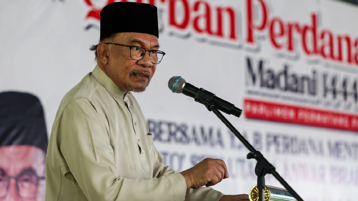 Datuk Seri Anwar Ibrahim. FOTO BERNAMA