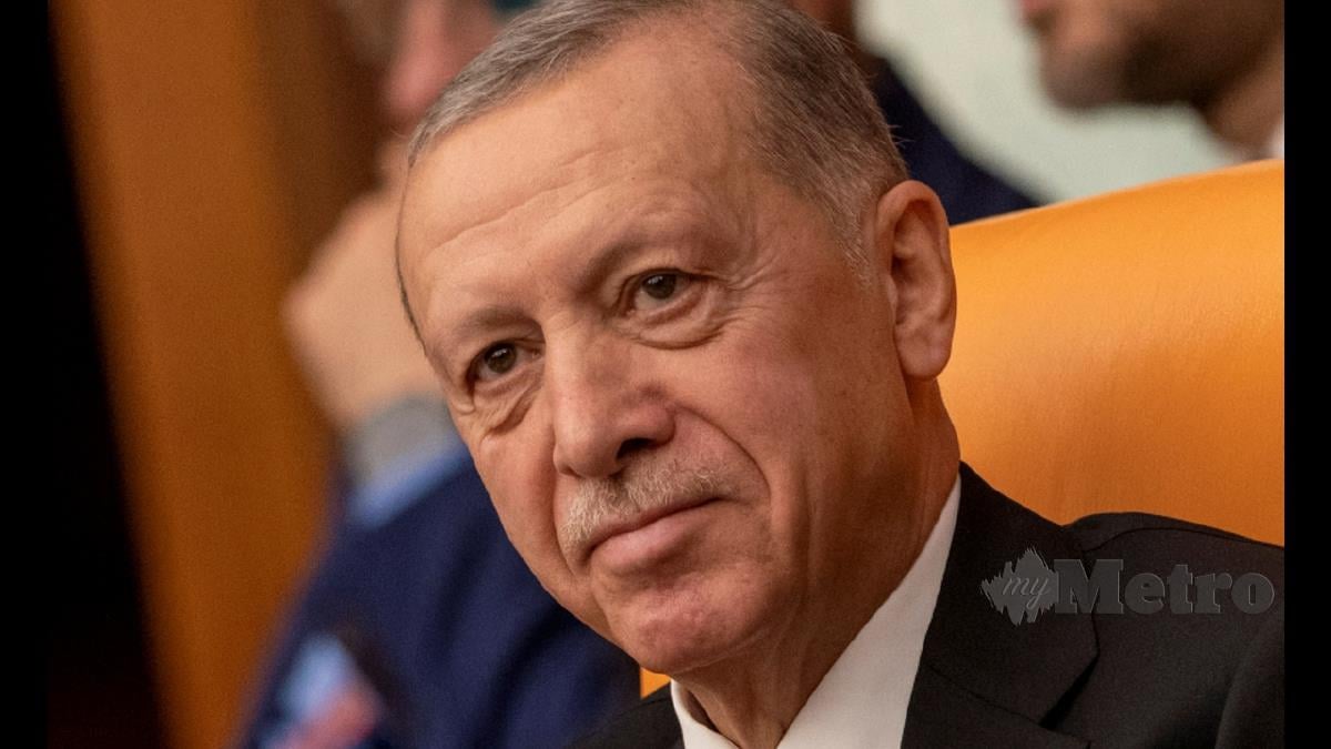 Presiden Turkiye Recep Tayyip Erdogan. FOTO REUTERS