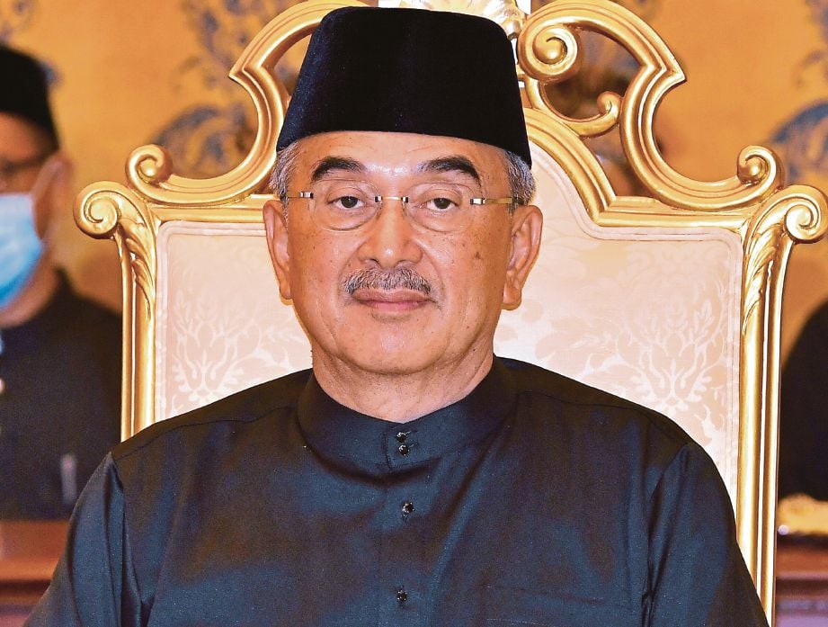 TUN Mohd Ali Mohd Rustam di Istana Negara. FOTO Bernama