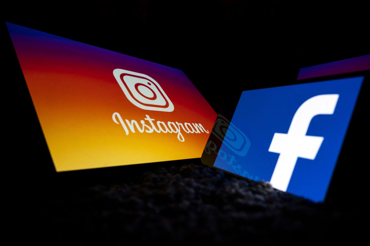 Facebook dan Instagram alami gangguan perkhidmatan. FOTO AFP
