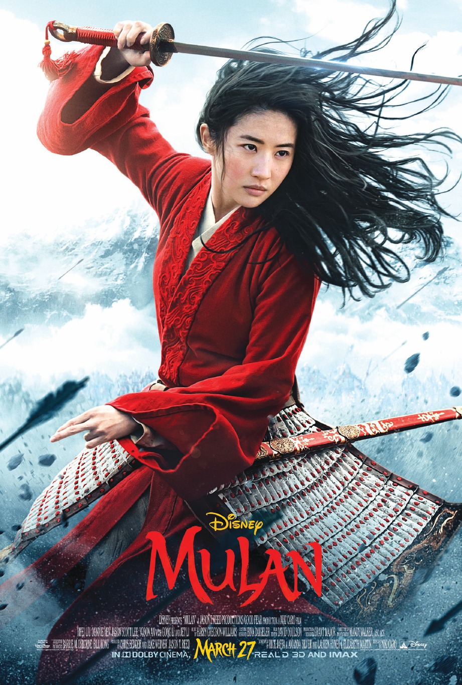 POSTER Filem Mulan.