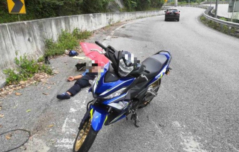 Penunggang motosikal maut | Harian Metro