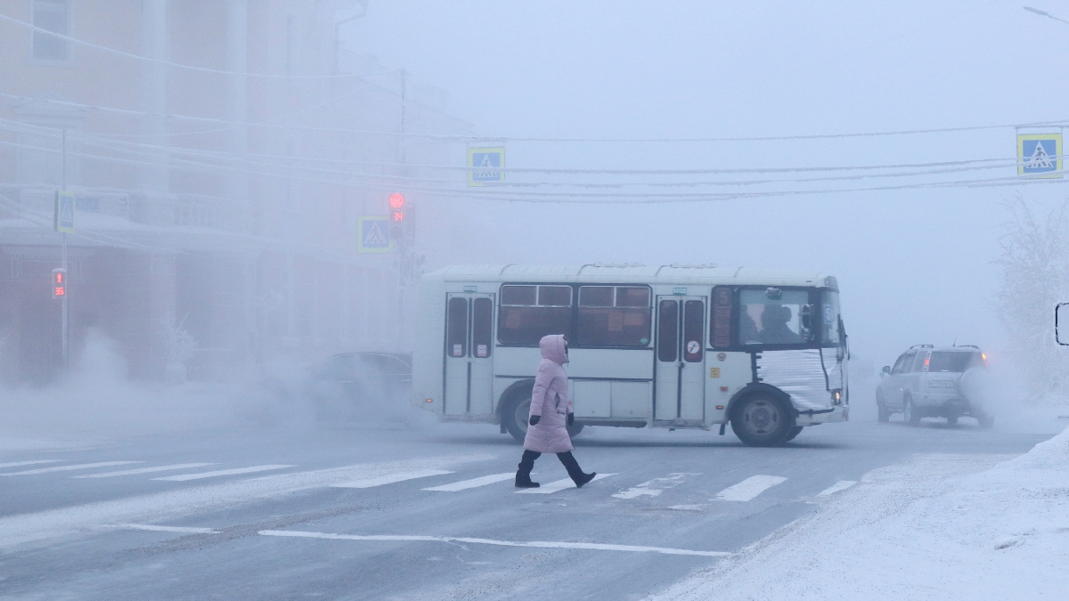 KEADAAN cuaca di Yakutsk. FOTO Reuters