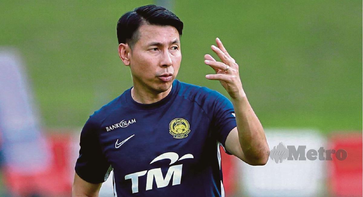 PENGENDALI Harimau Malaya, Tan Cheng Hoe akan berbincang dengan Maloney mengenai status beberapa pemain muda. FOTO Arkib NSTP