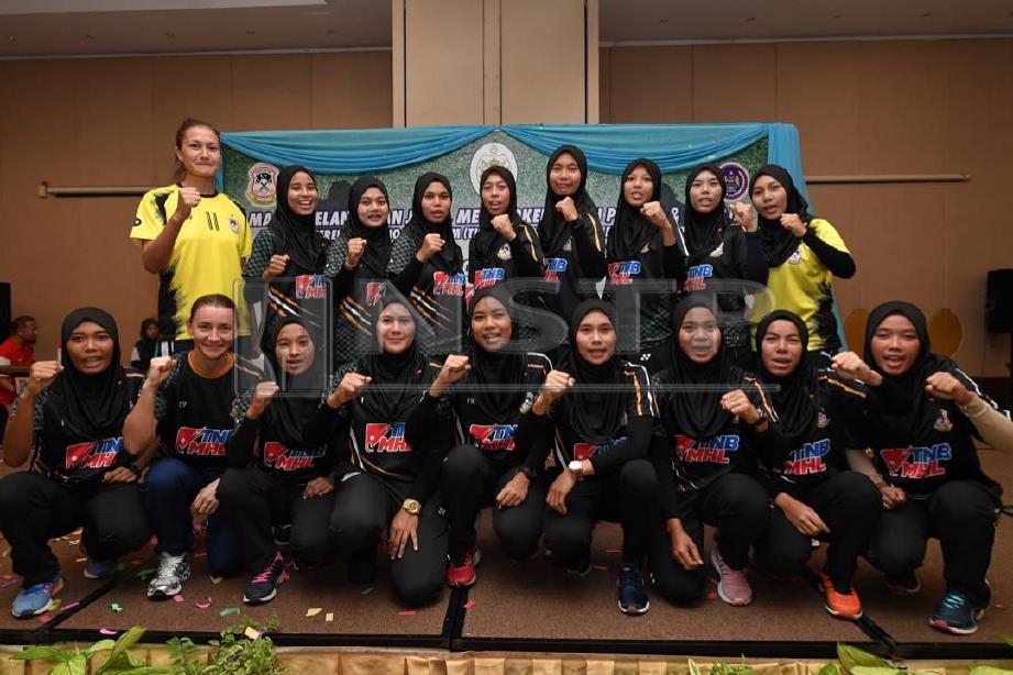SKUAD TLHT  sedia hadapi saingan Liga Hoki Wanita Malaysia musim ini.