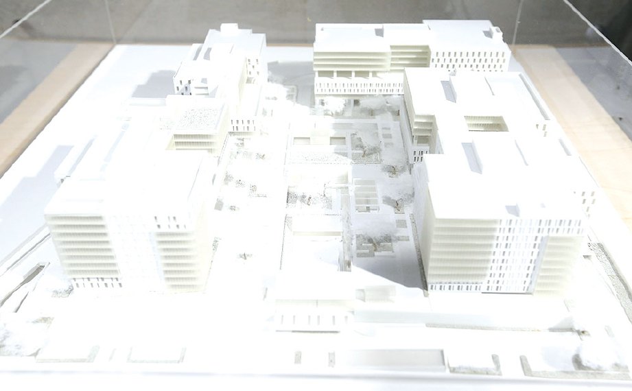 ANTARA model seni bina bangunan terkenal di seluruh dunia yang dipamerkan.