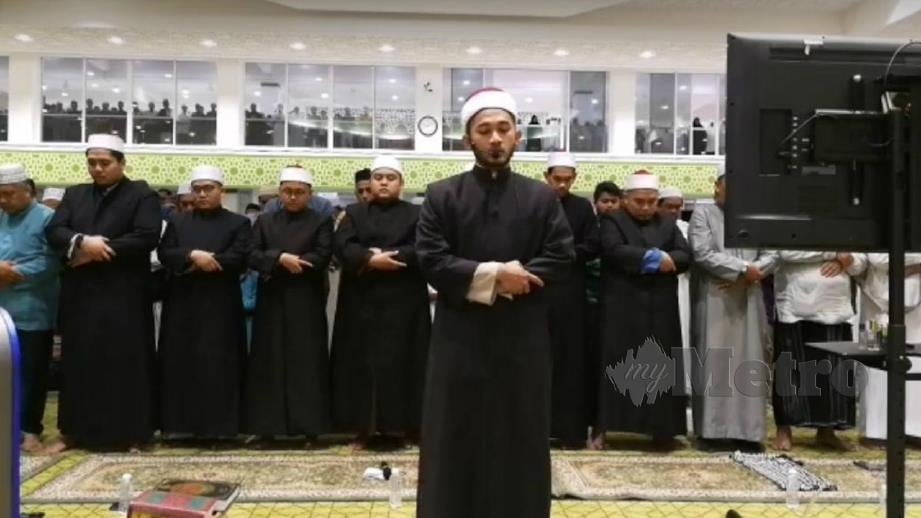 Siang Penuntut Malam Imam Solat Tarawih Harian Metro