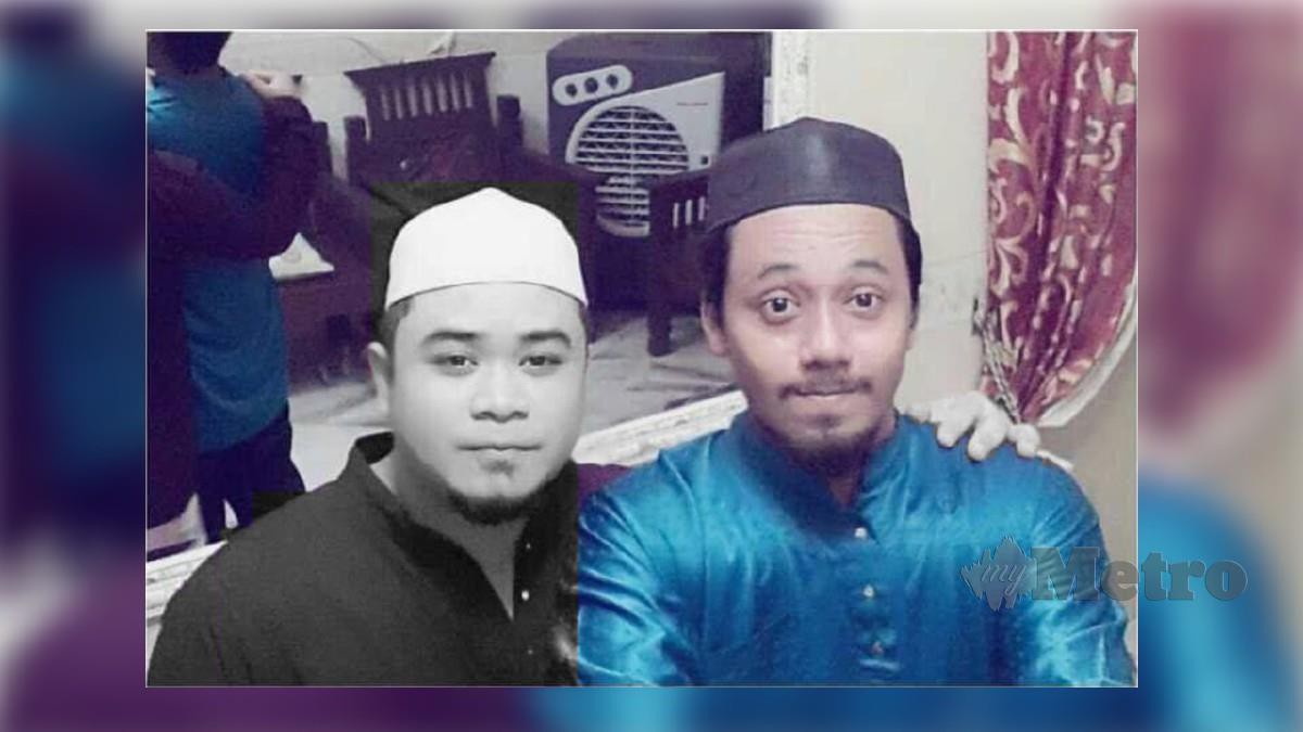 ALLAHYARHAM Muhammad Hanizam (kiri) meninggal dunia akibat Covid-19 di Hospital Sultan Abdul Halim (HSAS), semalam. FOTO Izad Thaqif Hassan